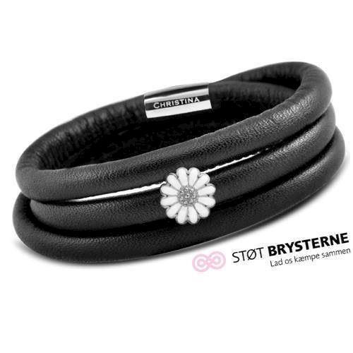 Image of Kampagne armbånd fra Christina Design London<br>50 kr til KnækCancer pr armbånd